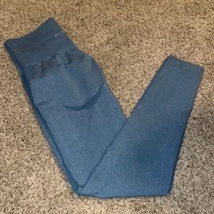 NVGTN blue contour leggings